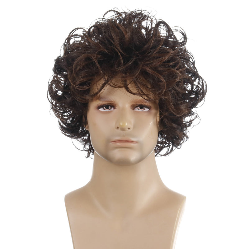 Nacho Libre Wigs Brown Hair for Halloween Cosplay Costume - CrazeCosplay