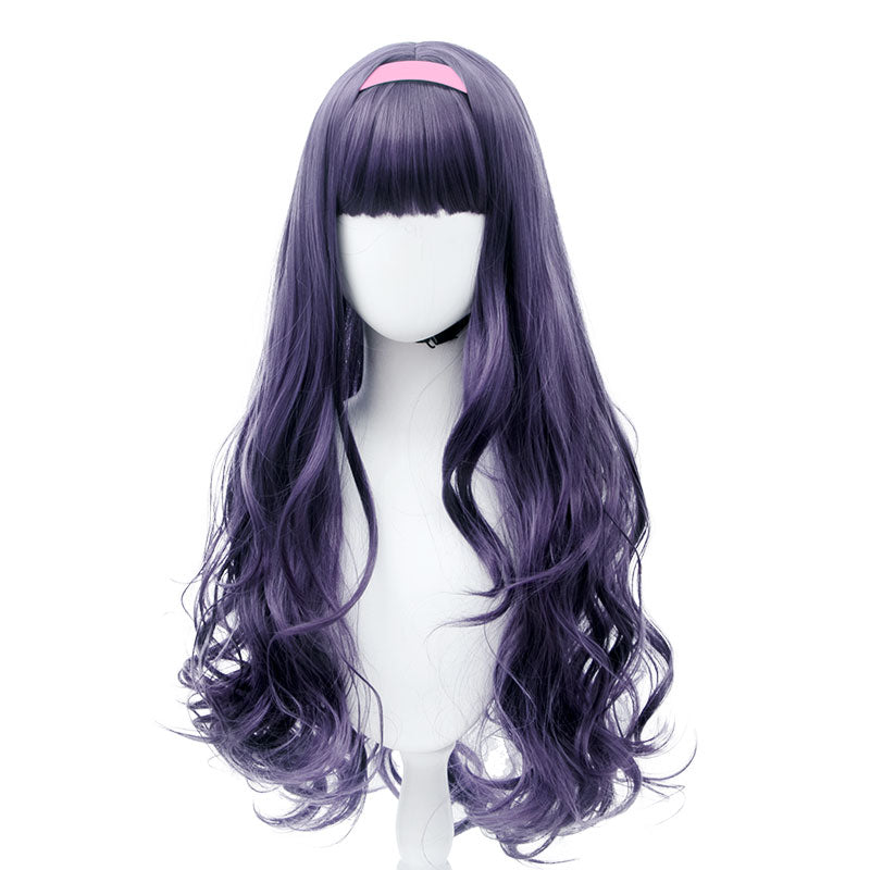 Cardcaptor Sakura: Clear Card Tomoyo Daidouji Deep Purple Cosplay Wig - CrazeCosplay