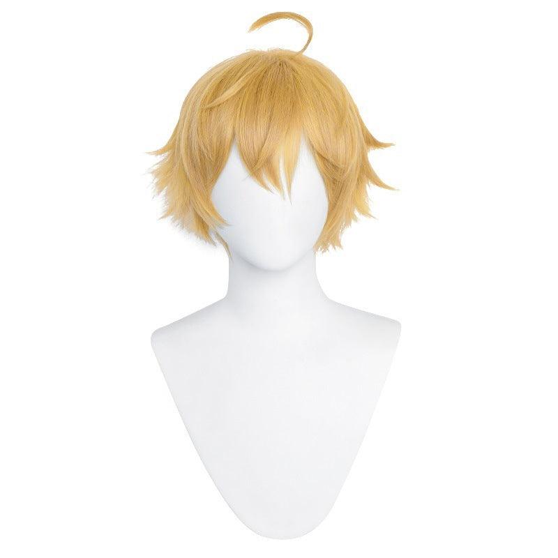 Genshin Impact Thoma Golden Cosplay Wig - CrazeCosplay