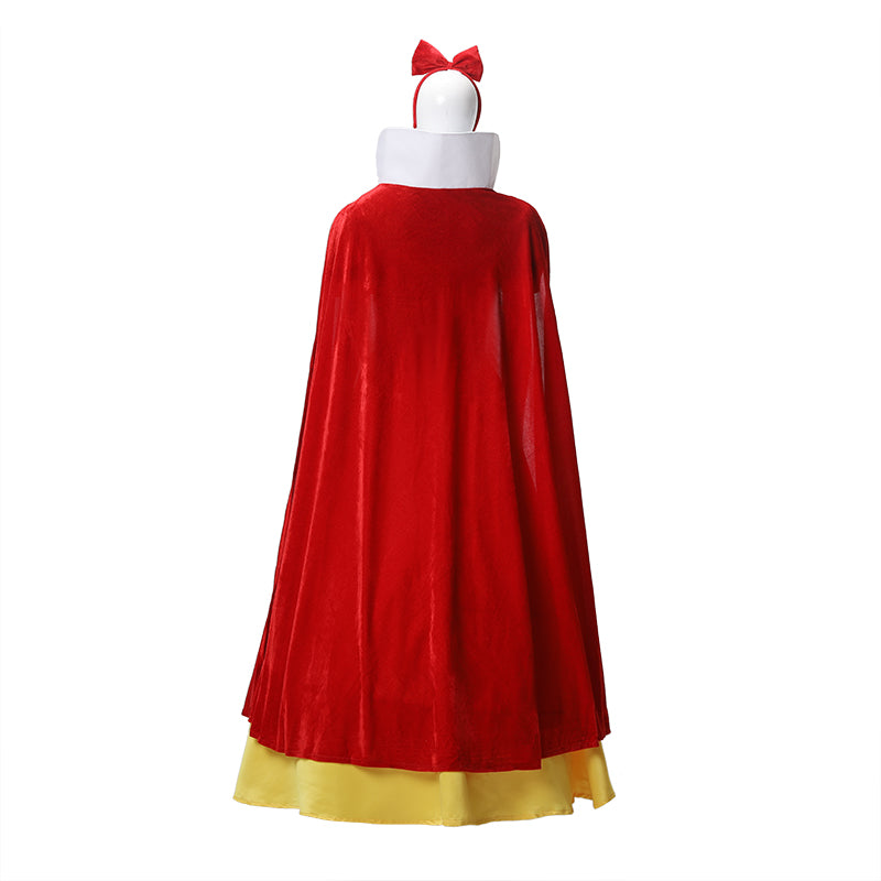 Snow White Princess Fancy Cosplay Dress Adults Halloween Costume - CrazeCosplay