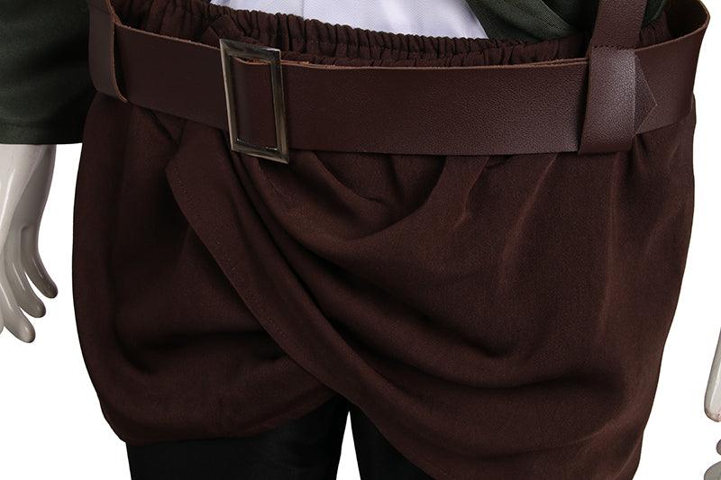 Levi Ackerman Cosplay Costume Halloween Outfit - CrazeCosplay