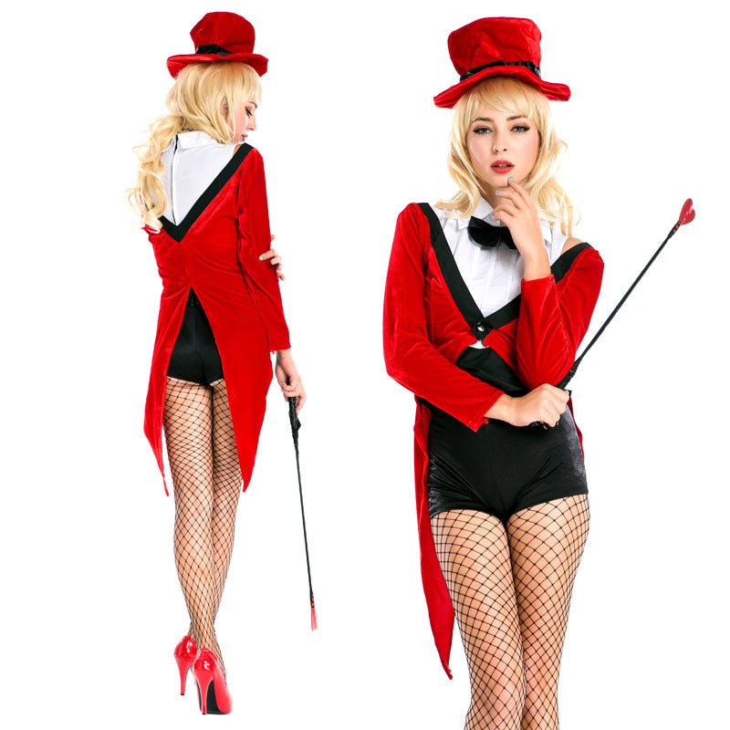 Circus Lion Tamer Costume Sexy Halloween Outfit for Womens Cosplay - CrazeCosplay