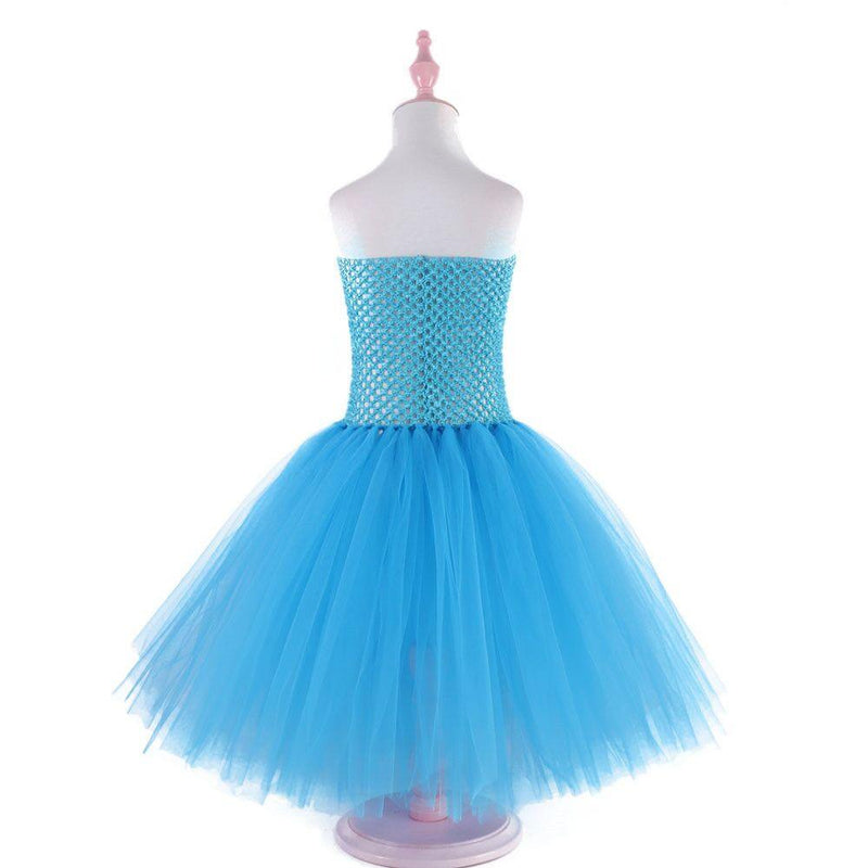 Toddler Alice In Wonderland Tutu Dress Blue Literary Character Costumes for Girls - CrazeCosplay