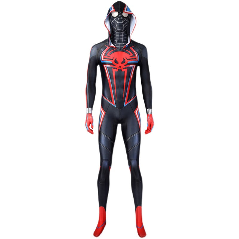PS5 Spider Man Miles Morales 2099 Jumpsuit Cosplay Costume