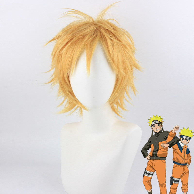 Naruto Uzumaki Naruto Golden Cosplay Wig - CrazeCosplay