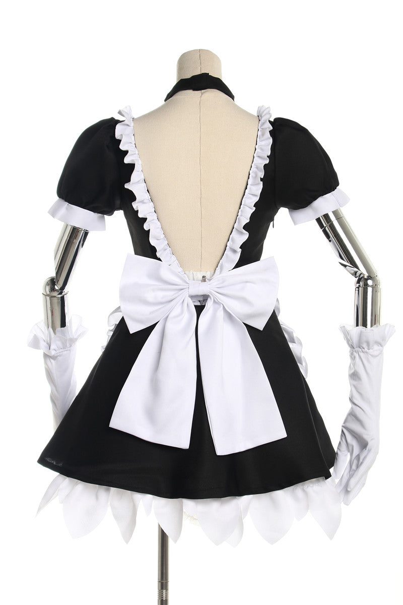 Fate Grand Order Fgo Ruler Joan of Arc Jeanne D'Arc Black Maid Dress Cosplay Costume - CrazeCosplay