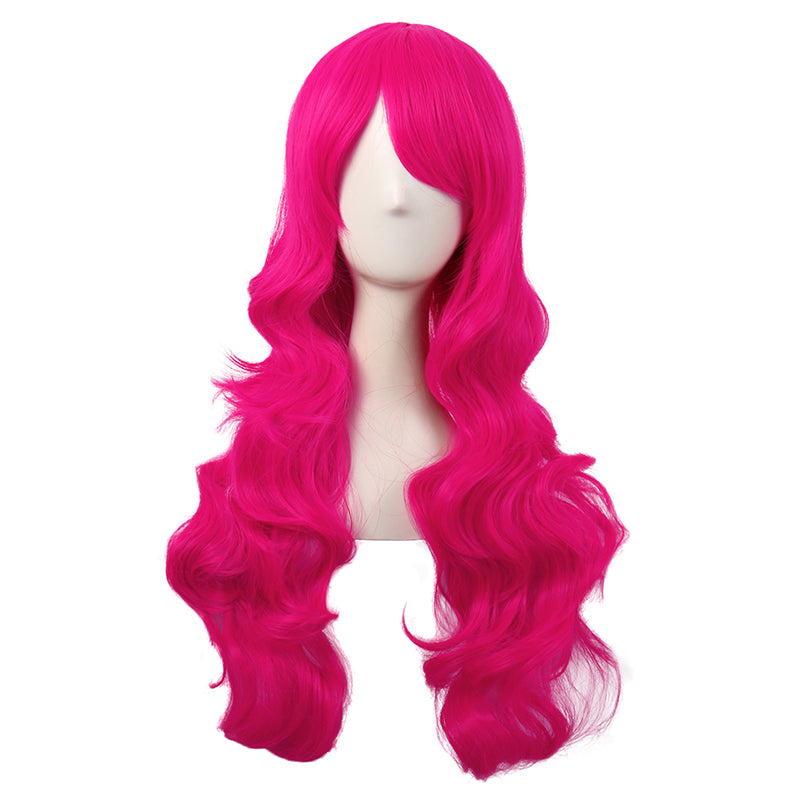 Starfire Cosplay Wigs Pink Teen Titans For Halloween Costume - CrazeCosplay