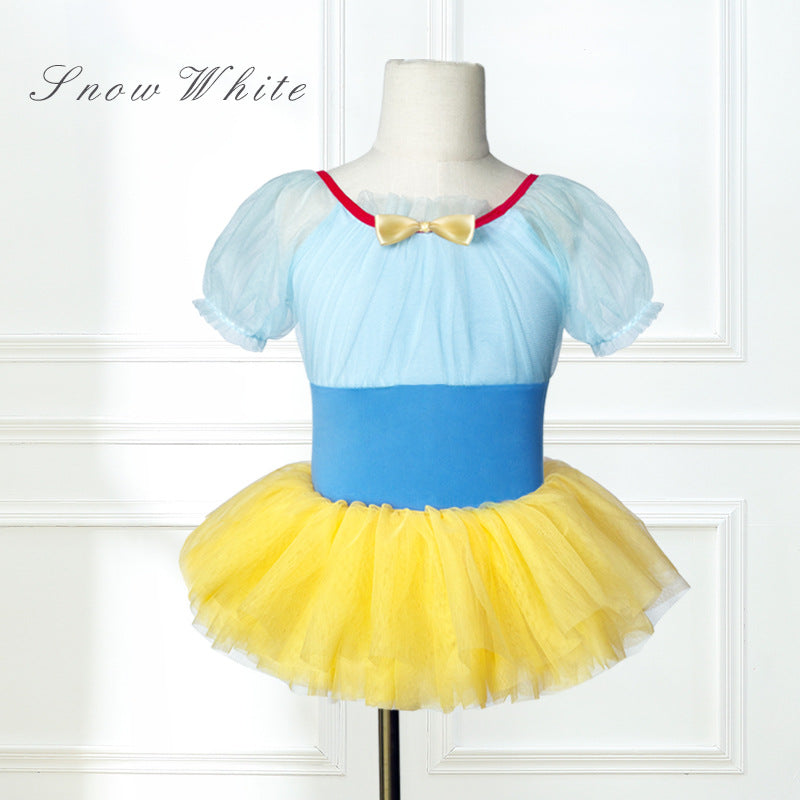 Kids Snow White Tutu Dress Easy Book Week Costumes Halloween Cosplay Outfit - CrazeCosplay