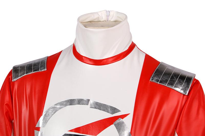 Gogo Sentai Boukenger Superhero Jumpsuit Bouken Red Satoru Akashi Cosplay Costume - CrazeCosplay