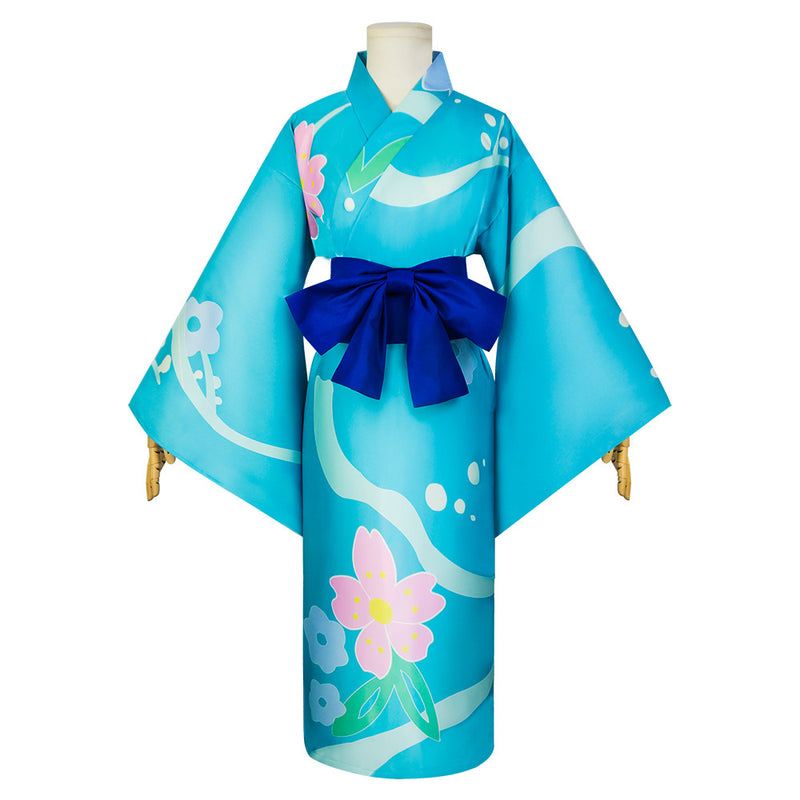 Hashibira Inosuke Kimono Kimetsu No Yaiba Yuukaku Hen Cosplay Costume