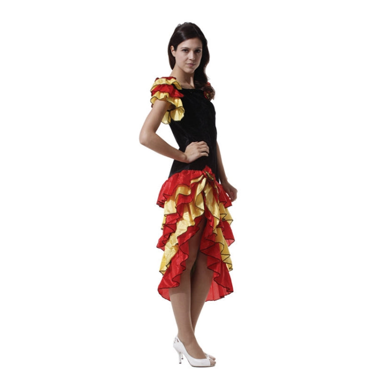 Spanish Dance Costumes Spain Traditional Dress Halloween Outfits for Female - CrazeCosplay