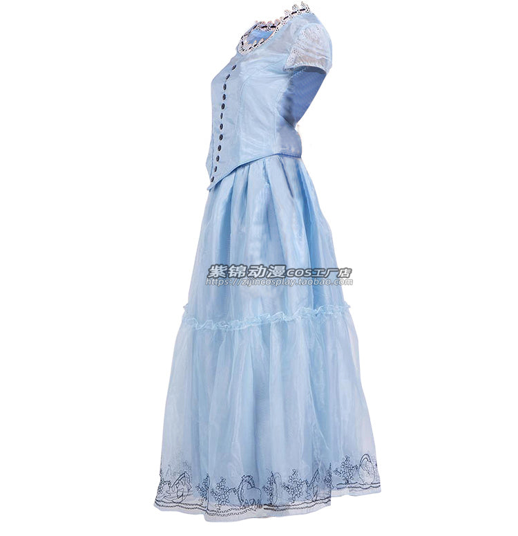 Alice In Wonderland Halloween Costume Adult Dress Alice In Wonderland Outfit - CrazeCosplay