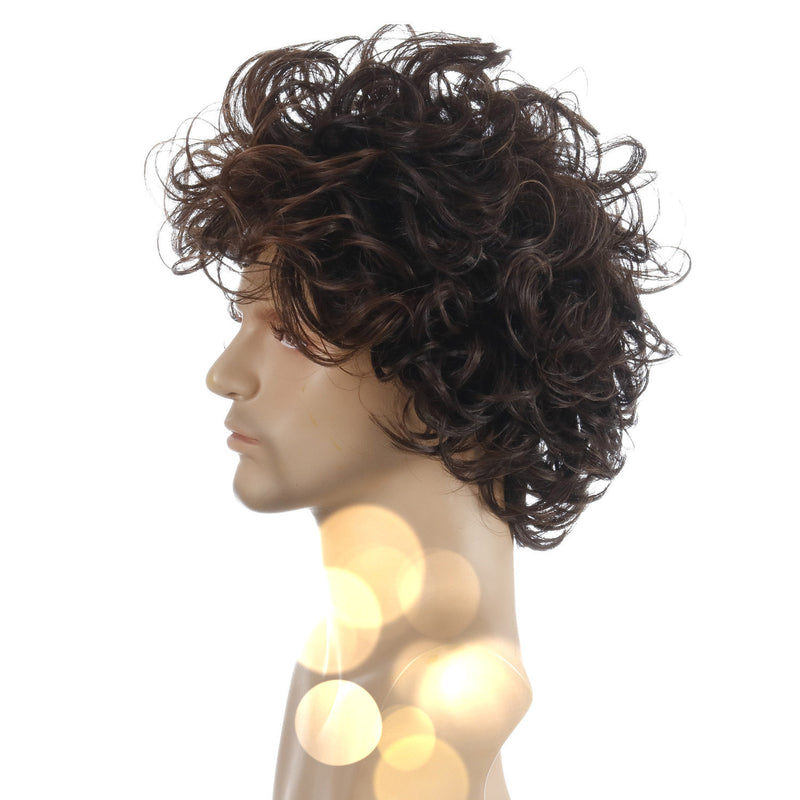 Nacho Libre Wigs Brown Hair for Halloween Cosplay Costume - CrazeCosplay