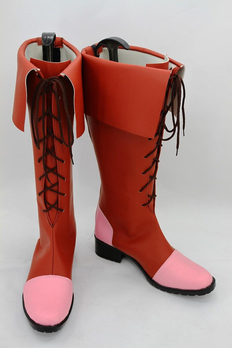 Puella Magi Madoka Magica Kaname Madoka Cosplay Boots - CrazeCosplay