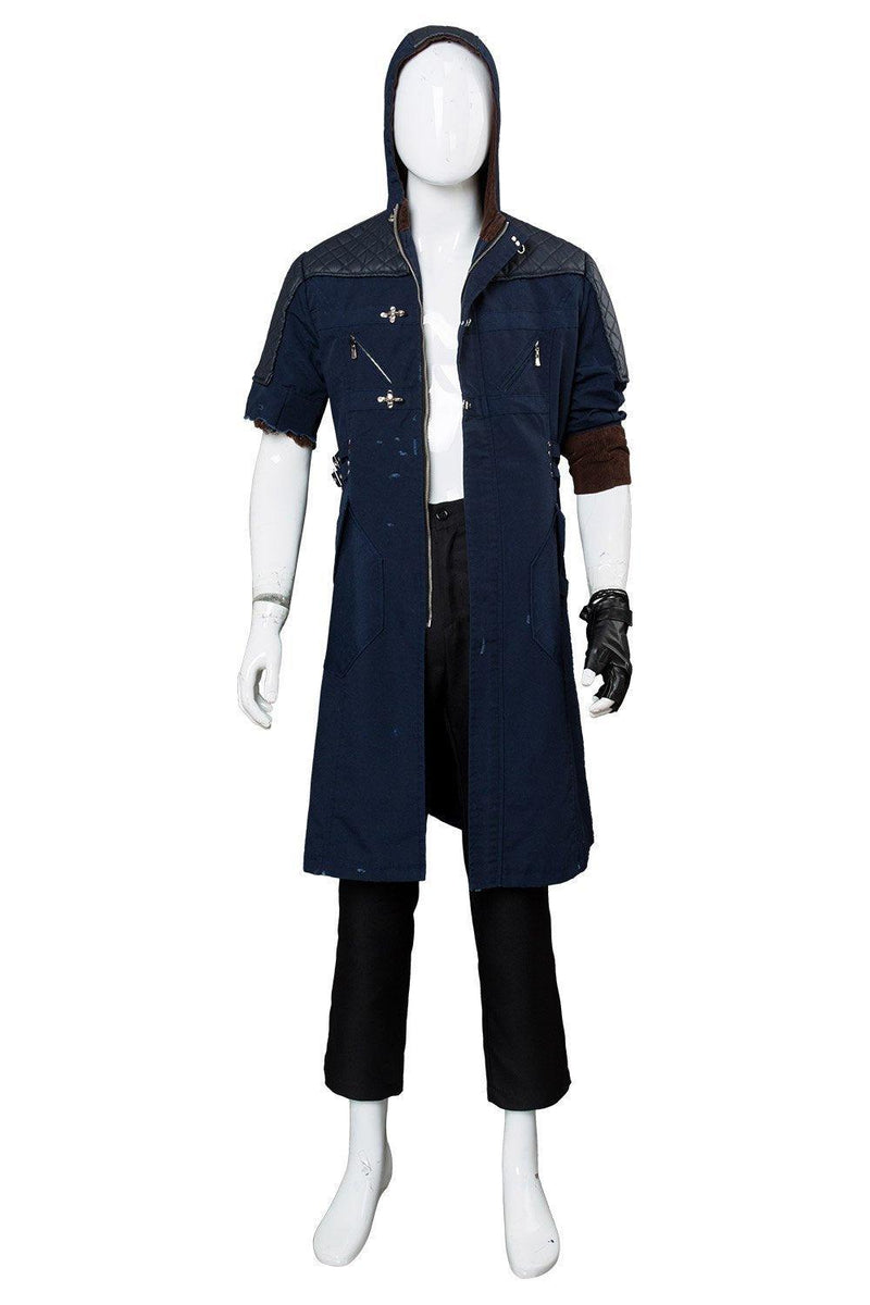 Dmc Devil May Cry 5 V Nero Outfit Cosplay Costume Damaged Version - CrazeCosplay