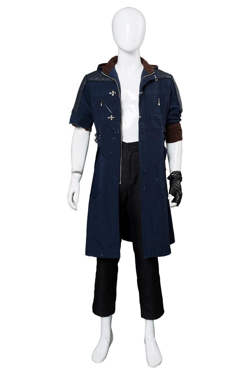 Dmc Devil May Cry 5 V Nero Outfit Cosplay Costume Damaged Version - CrazeCosplay