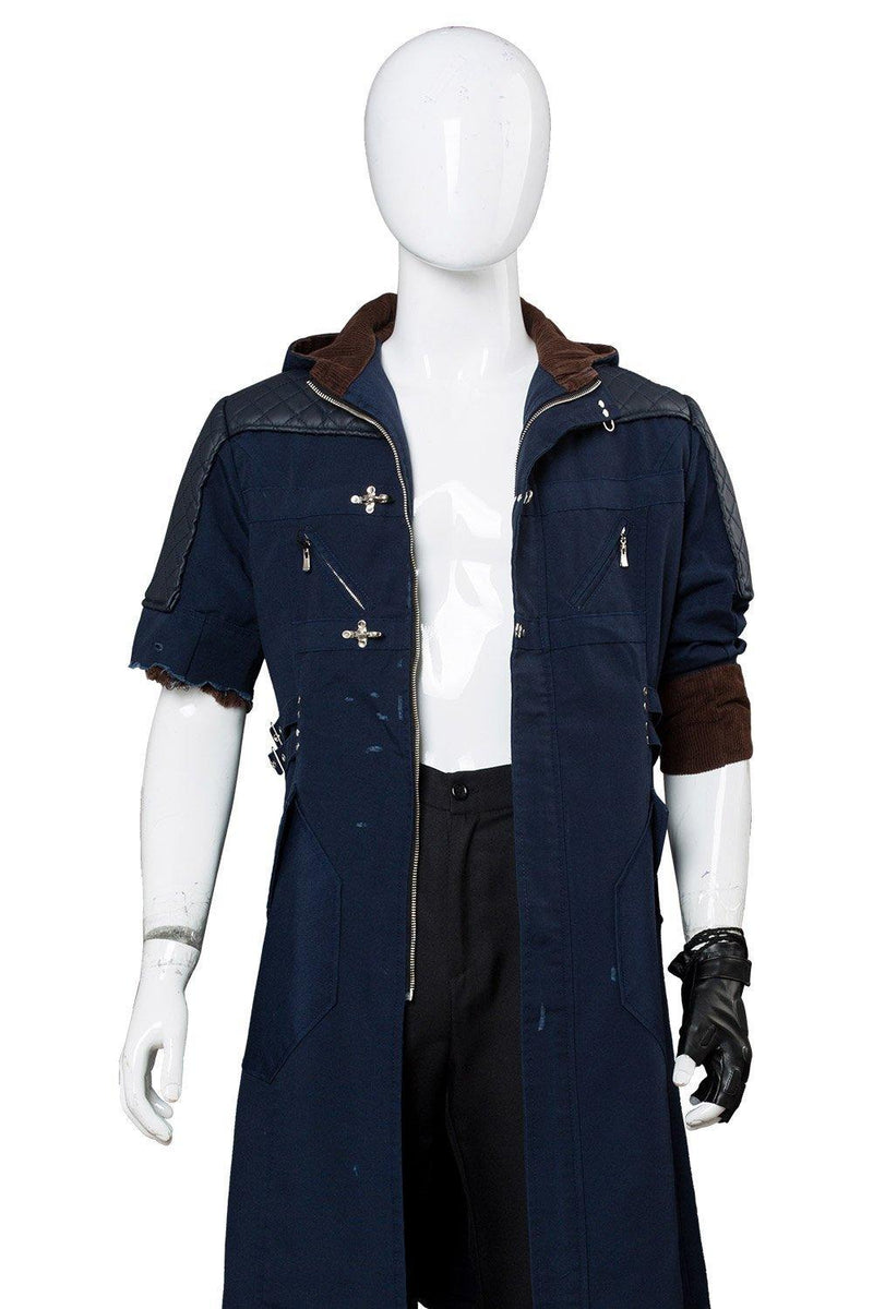 Dmc Devil May Cry 5 V Nero Outfit Cosplay Costume Damaged Version - CrazeCosplay