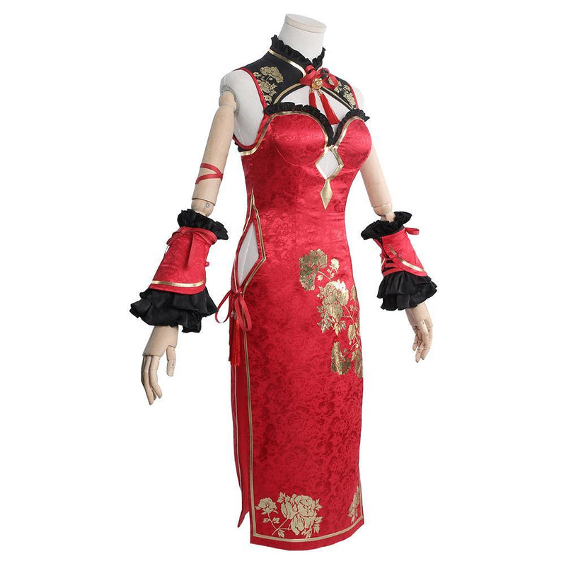 Date A Live Tokisaki Kurumi Cheongsam Cosplay Costume - CrazeCosplay