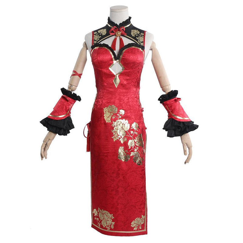 Date A Live Tokisaki Kurumi Cheongsam Cosplay Costume - CrazeCosplay