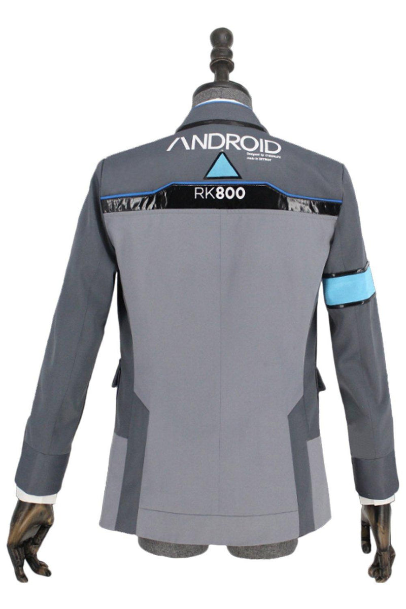 Detroit Become Human Connor Rk800 Agent Suit Uniform Tight Unifrom Cosplay Costume Halloween - CrazeCosplay