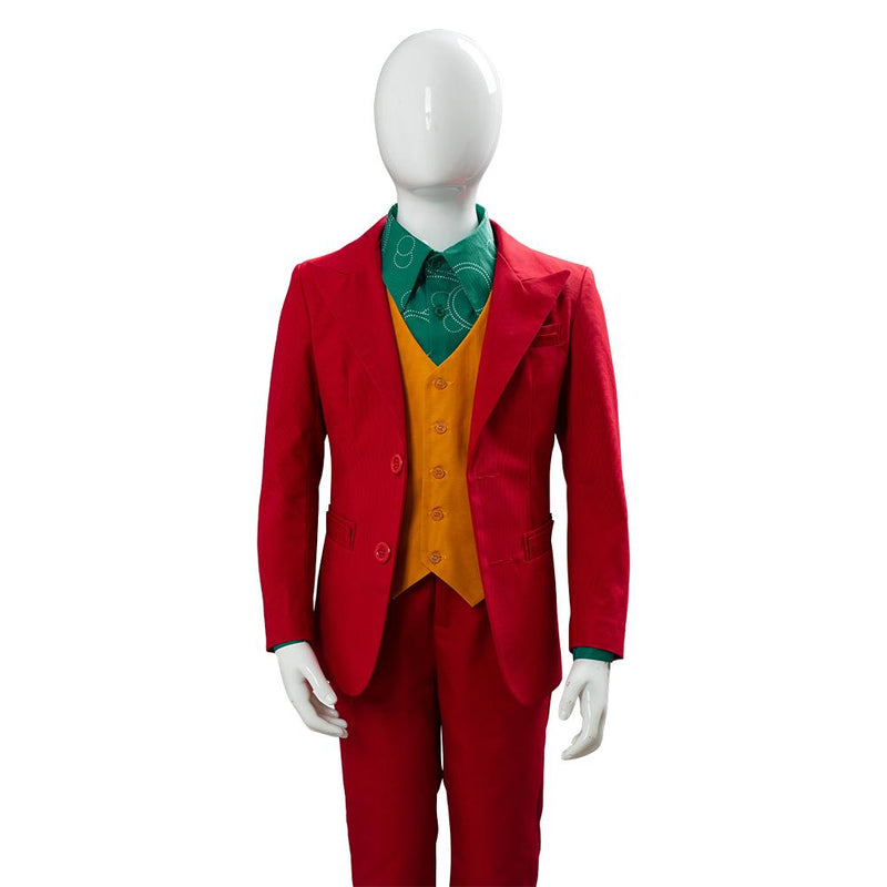 Joker Outfit for Kid Joaquin Phoenix Arthur Fleck Joker Halloween Cosplay Costume
