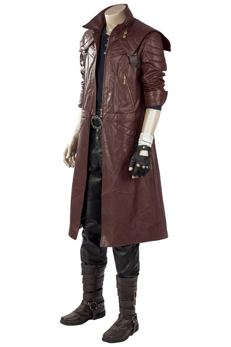 Dmc Devil May Cry 5 V Dante Outfit Trenchcoat Cosplay Costume - CrazeCosplay