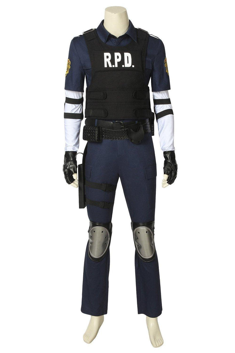 Video Game Resident Evil 2 Remake Re Leon Scott Kennedy Outfit Cosplay Costume - CrazeCosplay