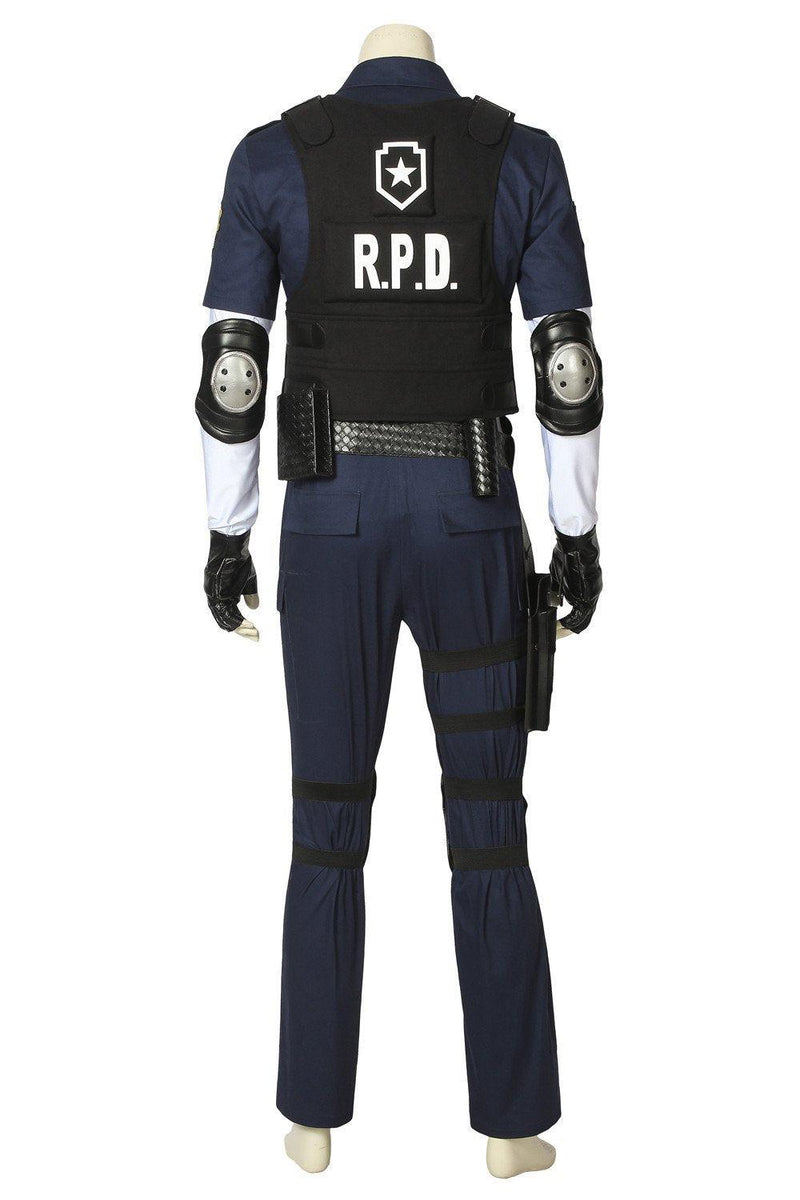 Video Game Resident Evil 2 Remake Re Leon Scott Kennedy Outfit Cosplay Costume - CrazeCosplay