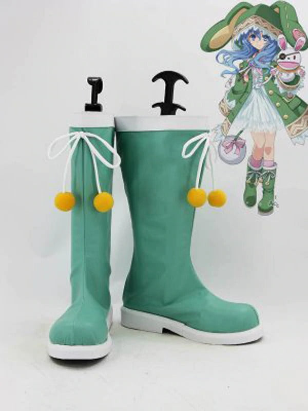 Date A Live Yoshino Cosplay Boots Shoes - CrazeCosplay
