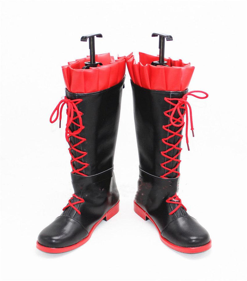 rwby red trailer ruby cosplay boots shoes - CrazeCosplay