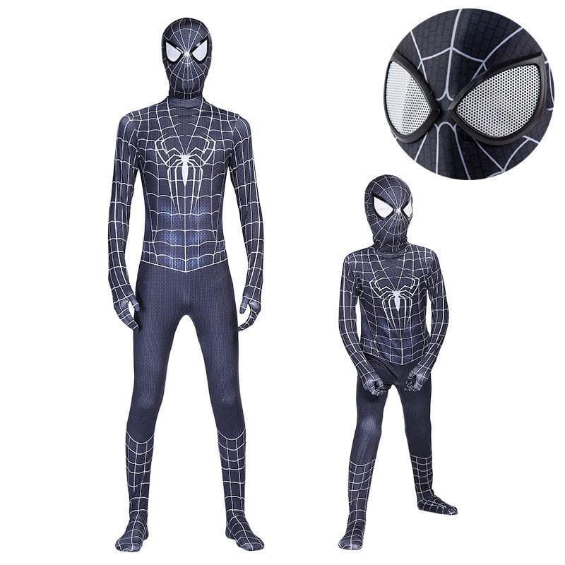 Spider-Man 3 Eddie Brock Venom Suit Costume for Boys and Men - CrazeCosplay