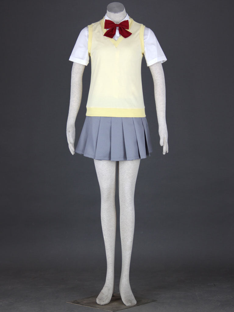 Bleach Inoue Orihime School Uniform Cosplay Costumes - CrazeCosplay