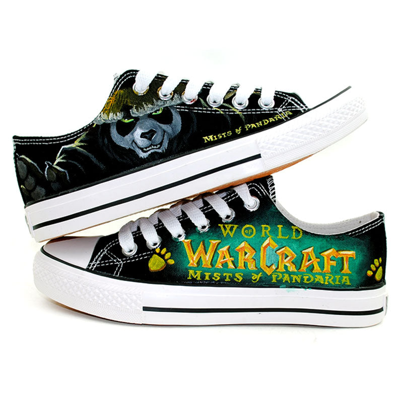 World Of Warcraf Cosplay Shoes Canvas Shoes - CrazeCosplay
