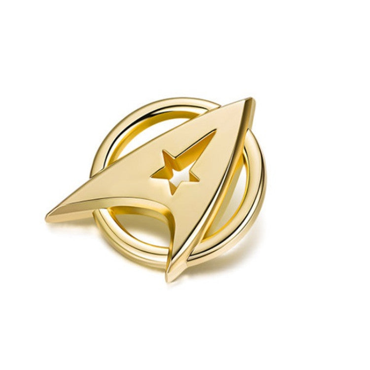 ST Pin Badge The Next Generation Screen Accurate Communicator Insignia Gold Pin Badge Brooch Cosplay Accessory Prop