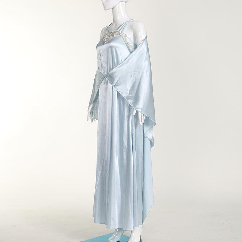 Star Wars Episode 3: Padme Amidala Christmas Nightgown Cosplay Costume - CrazeCosplay