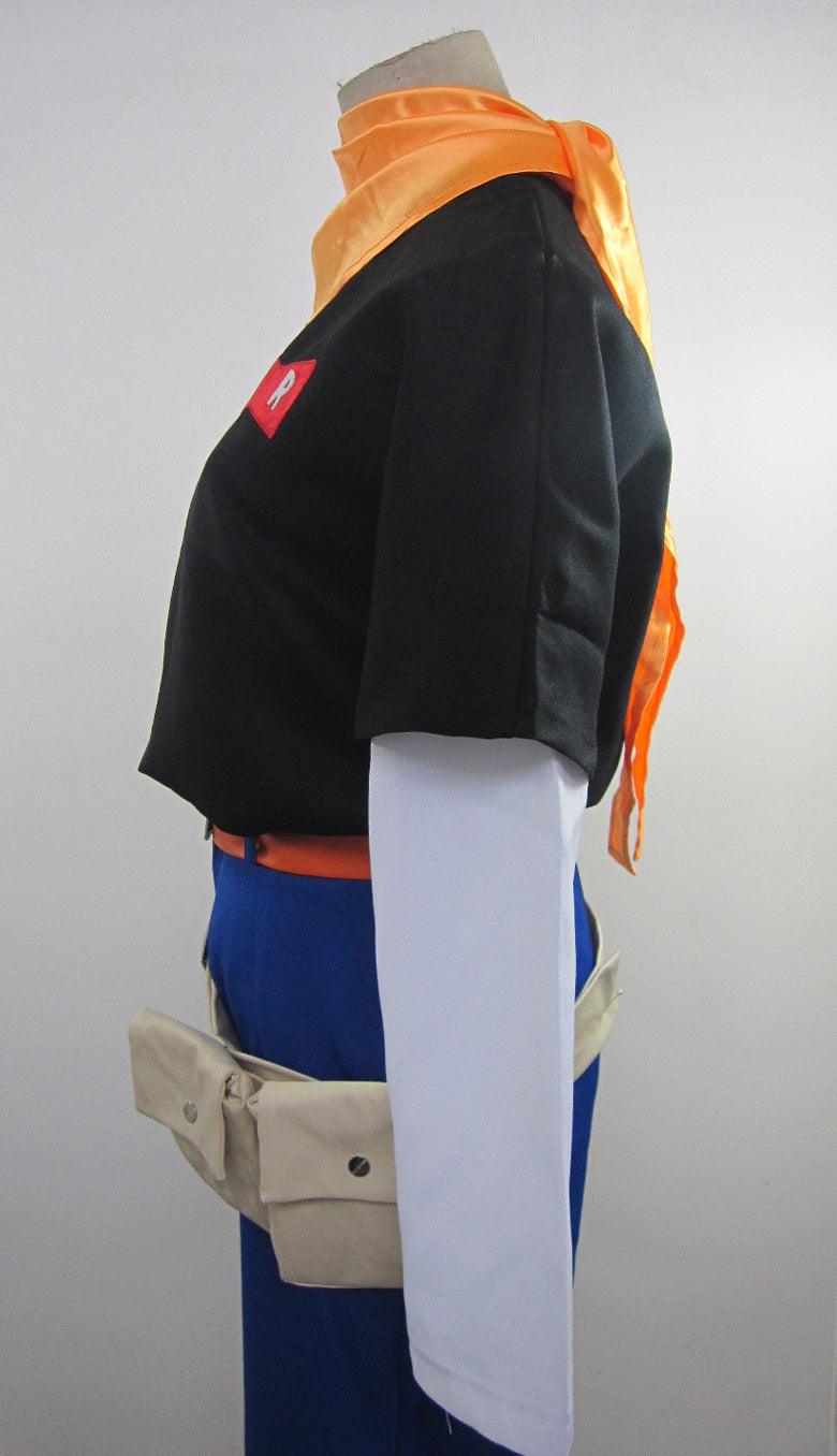 Dragon Ball Android 17 Lapis Cosplay Costume - CrazeCosplay