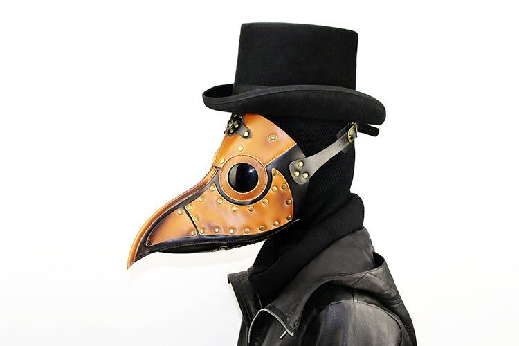 Plague Doctor Mask Long Nose Bird Steampunk Beak Mask Cosplay Props - CrazeCosplay