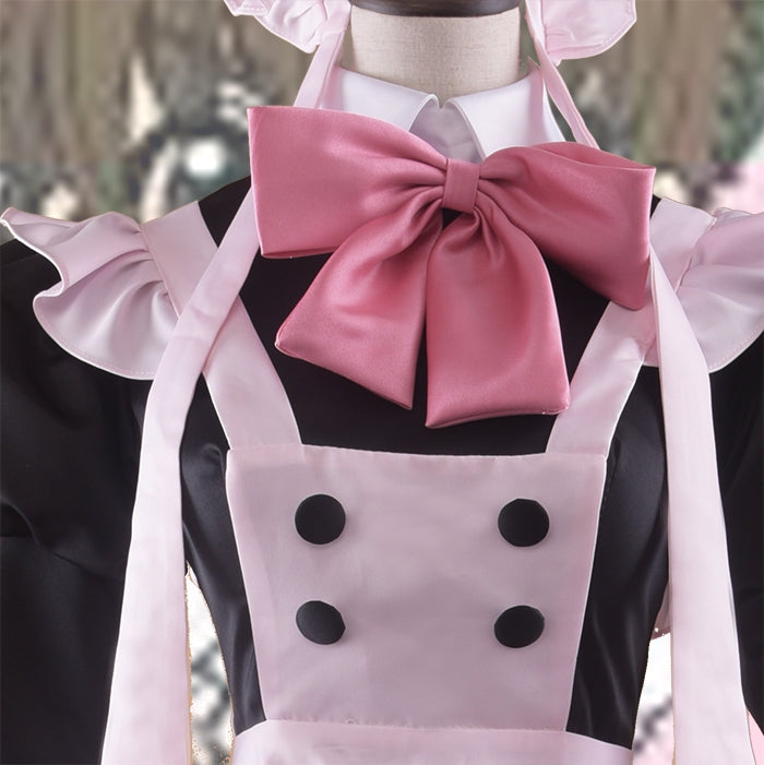 Cardcaptor Sakura: Clear Card Sakura Kinomoto Maid Cosplay Costume - CrazeCosplay