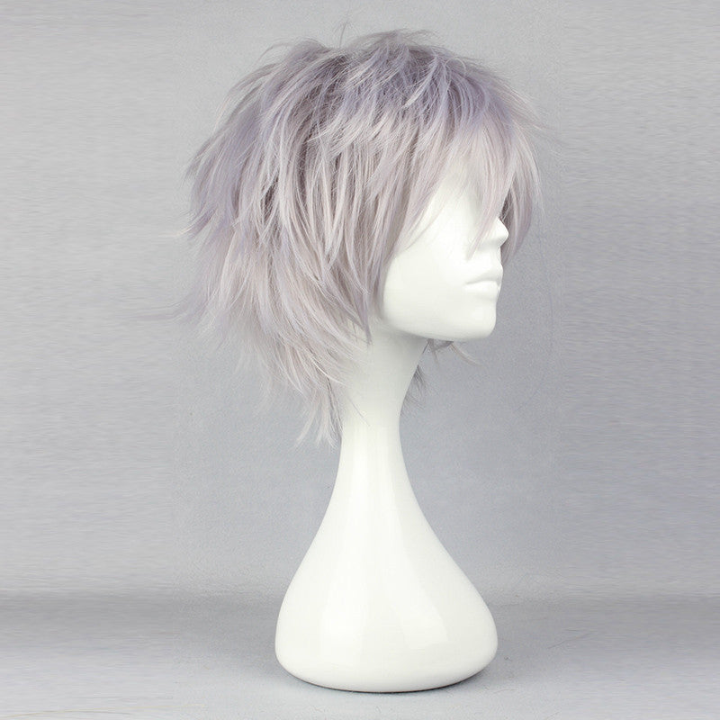 Final Fantasy Hope Estheim Silvery Cosplay Wig