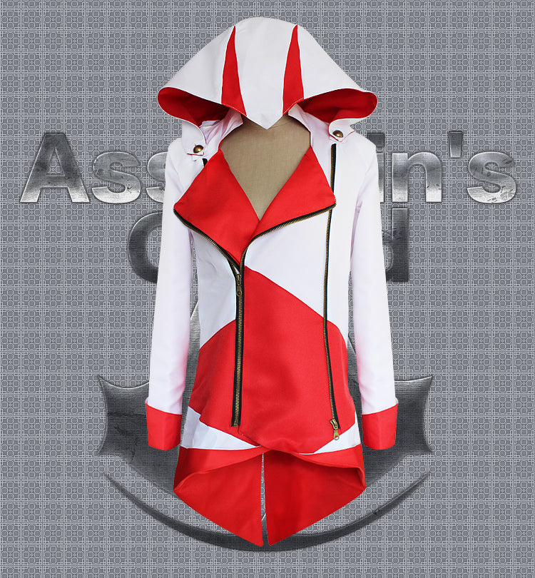 Assassin's Creed Hoodie Jacket  Assassin's Creed Style Connor Cosplay Coat