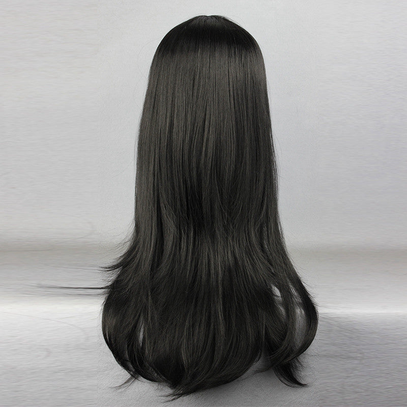 Bleach Kuchiki Byakuya Black Long Cosplay Wig