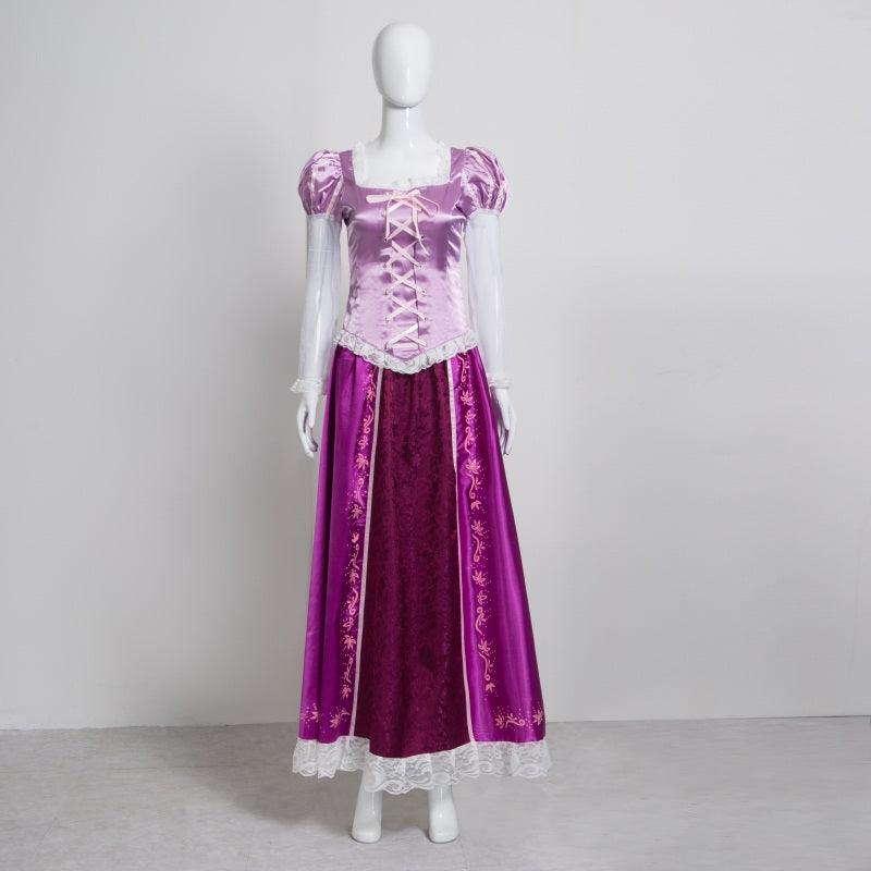 Tangled Rapunzel Tangled Ever After Cosplay Dress Costume Pink - CrazeCosplay