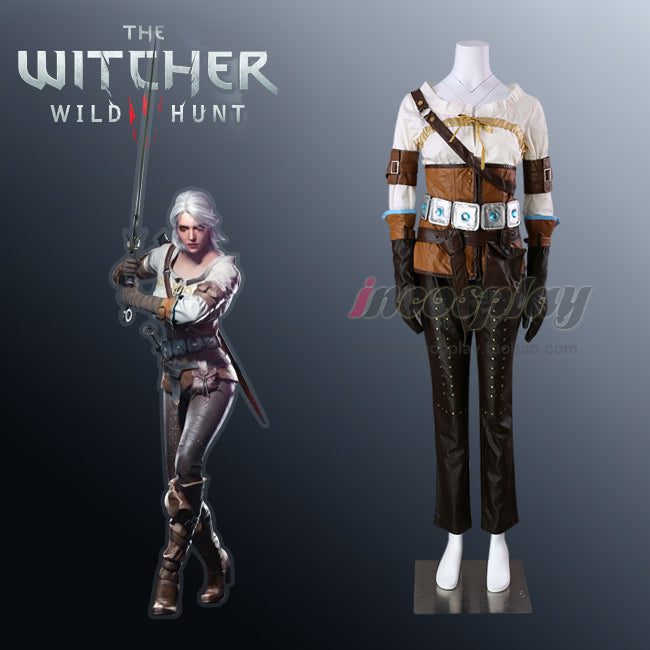 The Witche Wild Hunt Ciri Cirilla Fiona Elen Riannon Cosplay Costume - CrazeCosplay