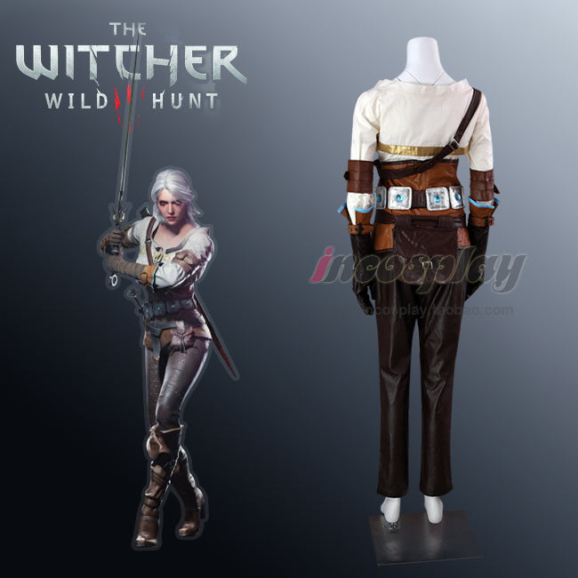 The Witche Wild Hunt Ciri Cirilla Fiona Elen Riannon Cosplay Costume - CrazeCosplay