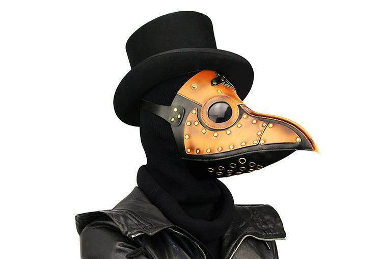 Plague Doctor Mask Long Nose Bird Steampunk Beak Mask Cosplay Props - CrazeCosplay