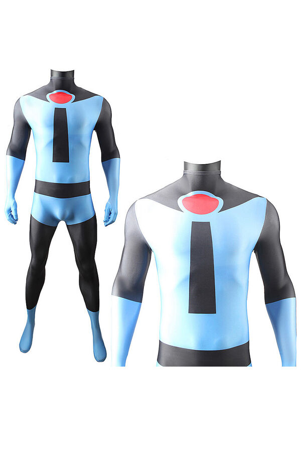 The Incredibles Mr. Incredible Blue Suit Costume - CrazeCosplay