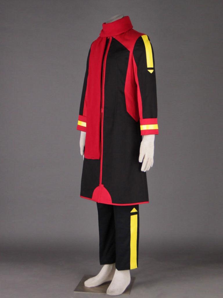 Vocaloid Akaito Red Black Cosplay Costume - CrazeCosplay