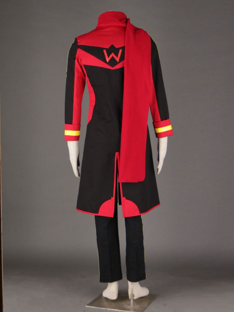 Vocaloid Akaito Red Black Cosplay Costume - CrazeCosplay