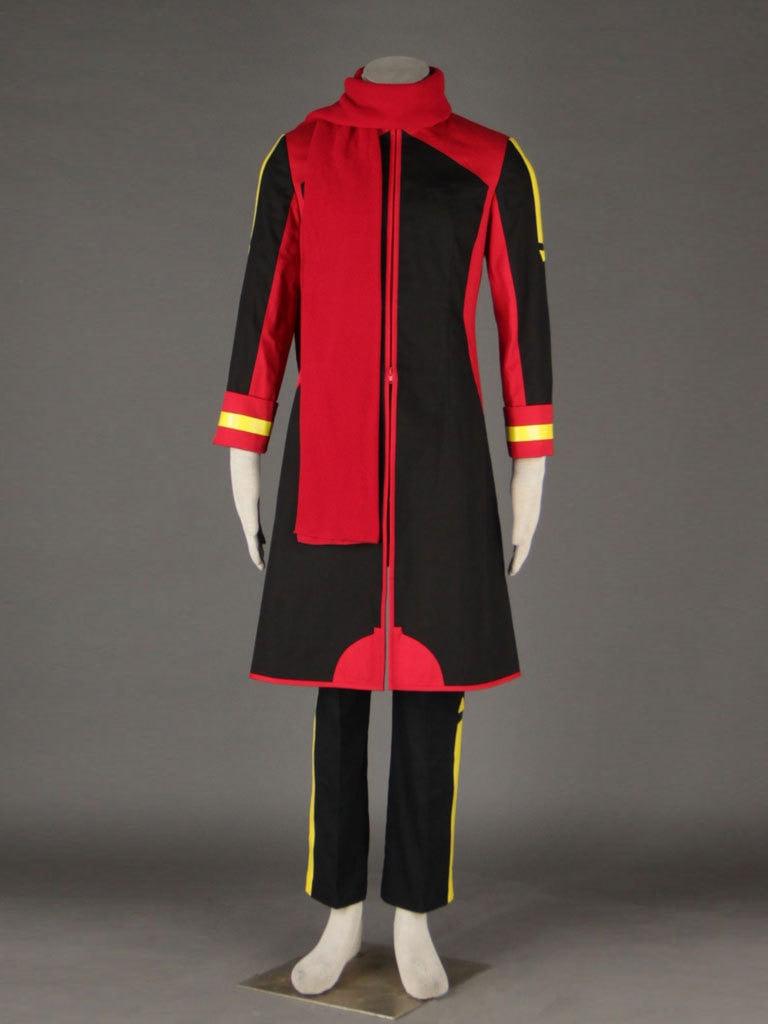 Vocaloid Akaito Red Black Cosplay Costume - CrazeCosplay