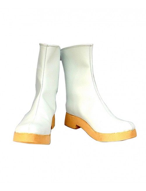 Vocaloid Rin Cosplay Boots White Shoes - CrazeCosplay